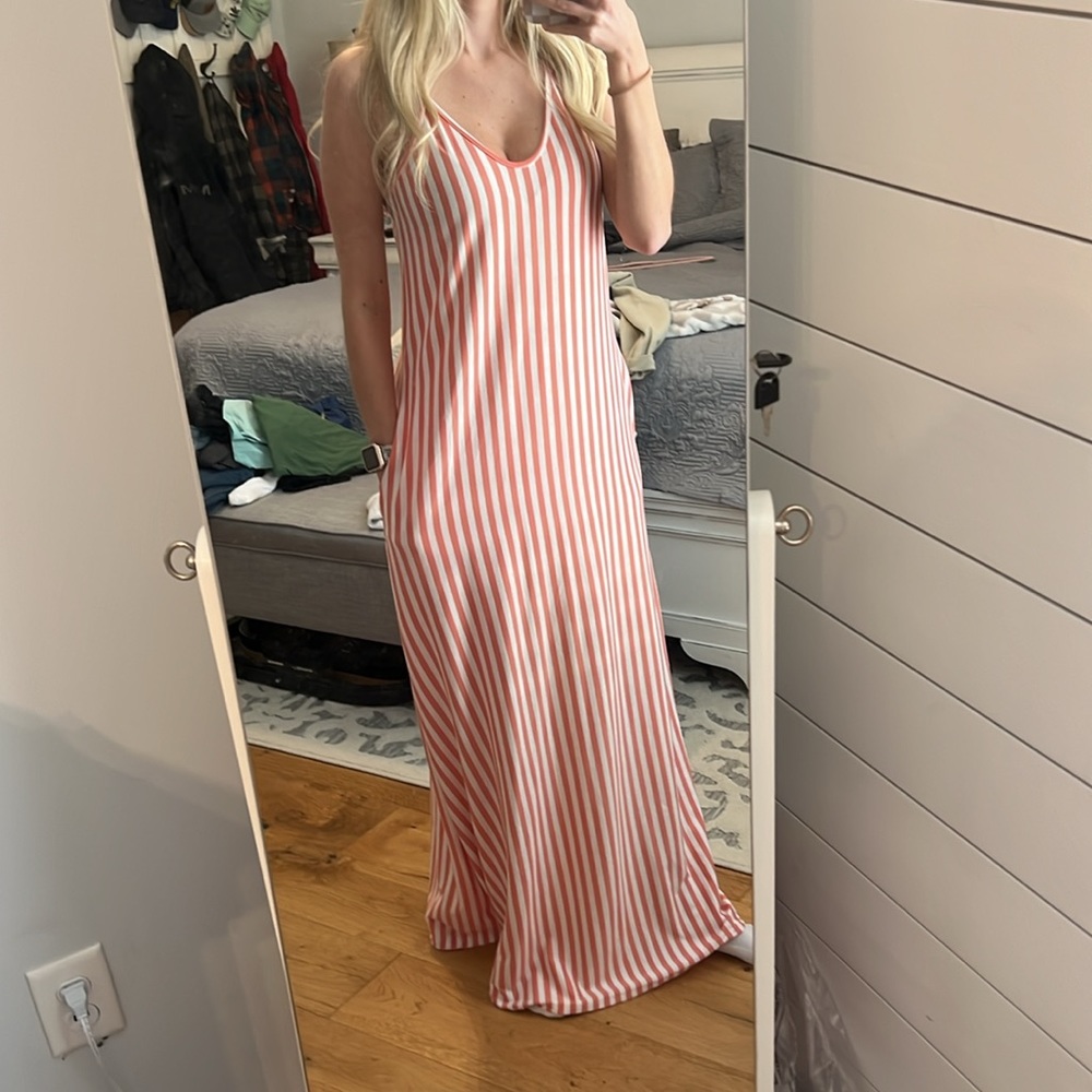 Striped Maxi Dress for Women